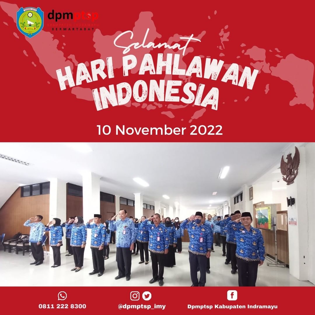 Memperingati hari pahlawan Indonesia pada tanggal 10 November 2022