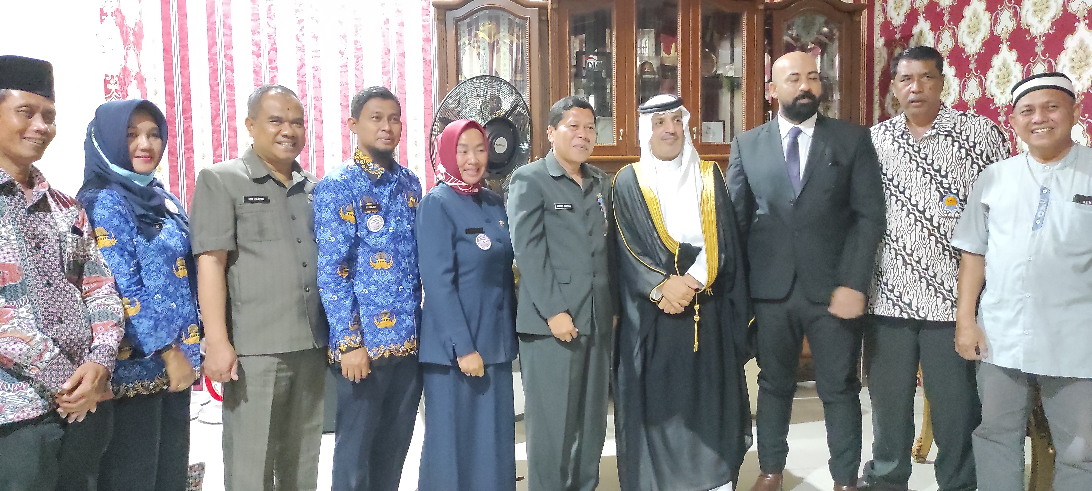 Pemerintah Kabupaten Indramayu Terima Kunjungan Investor dari Arab di Pendopo Indramayu, 17 Oktober 2022.
